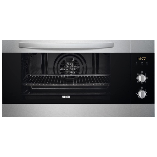Zanussi Built-In Electric Oven With Grill, 7 Programs, 90 cm Stainless Steel - ZOB9990X