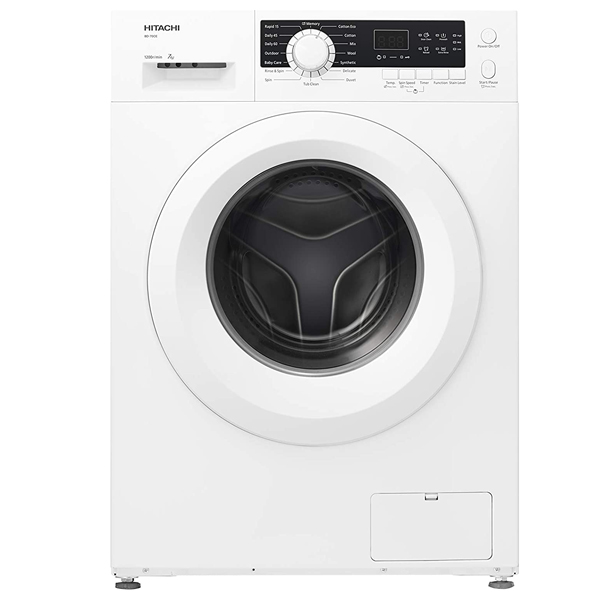 Hitachi Front Loading Washing Machine 7 KG, White - BD70GE3CGXWH