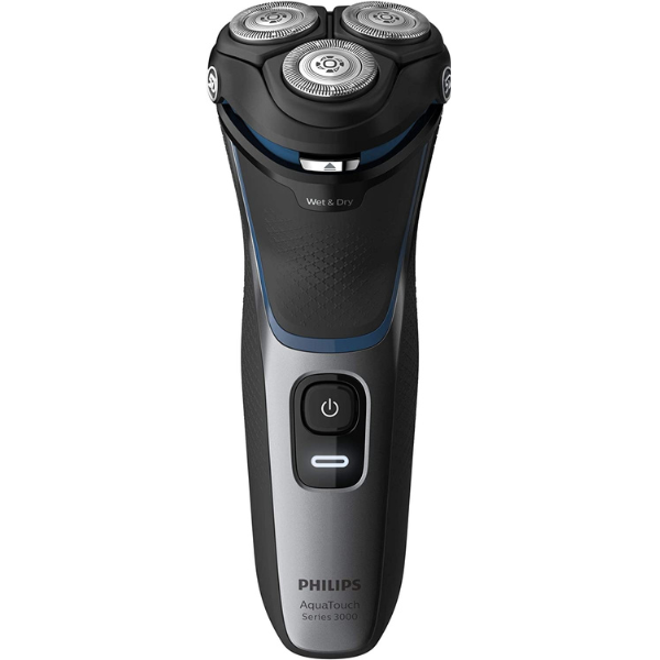 Philips 1100 Wet Or Dry Electric Shaver, Black - S3122/50