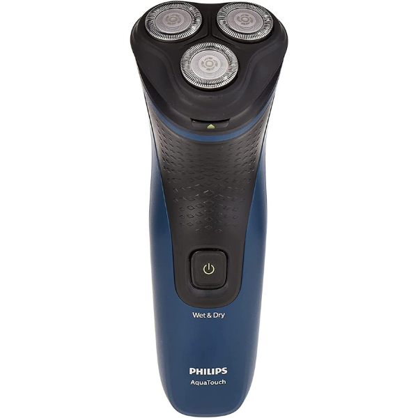 Philips Series 1000 Wet or Dry Electric Shaver, Black and Blue - S1121/40