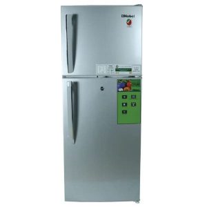 Nobel Refrigerator Double Door 146 Liters Defrost, Silver - NR180SDN