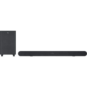 TCL Channel 2.1 Soundbar With HDMI (ARC) & Wireless Subwoofer 240W, Black - TS6110