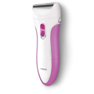 Philips Lady Shaver Wet & Dry, White and Pink - HP6341/00