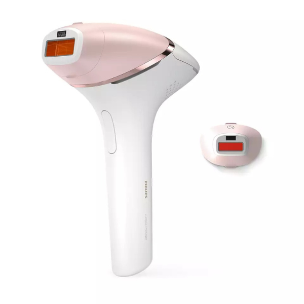 Philips Lumea Prestige IPL Cordless Hair Removal Device With 2 Attachments For Body & Face, White - BRI950/60