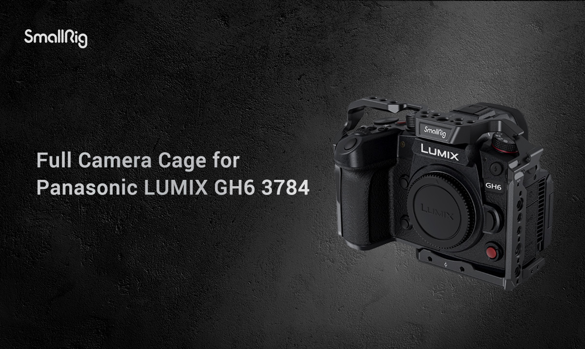 SmallRig Full Camera Cage for Panasonic LUMIX GH6 - 3784