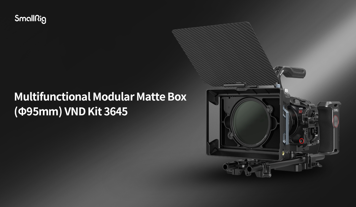 SmallRig Multifunctional Modular Matte Box (Φ95mm) VND Kit - 3645