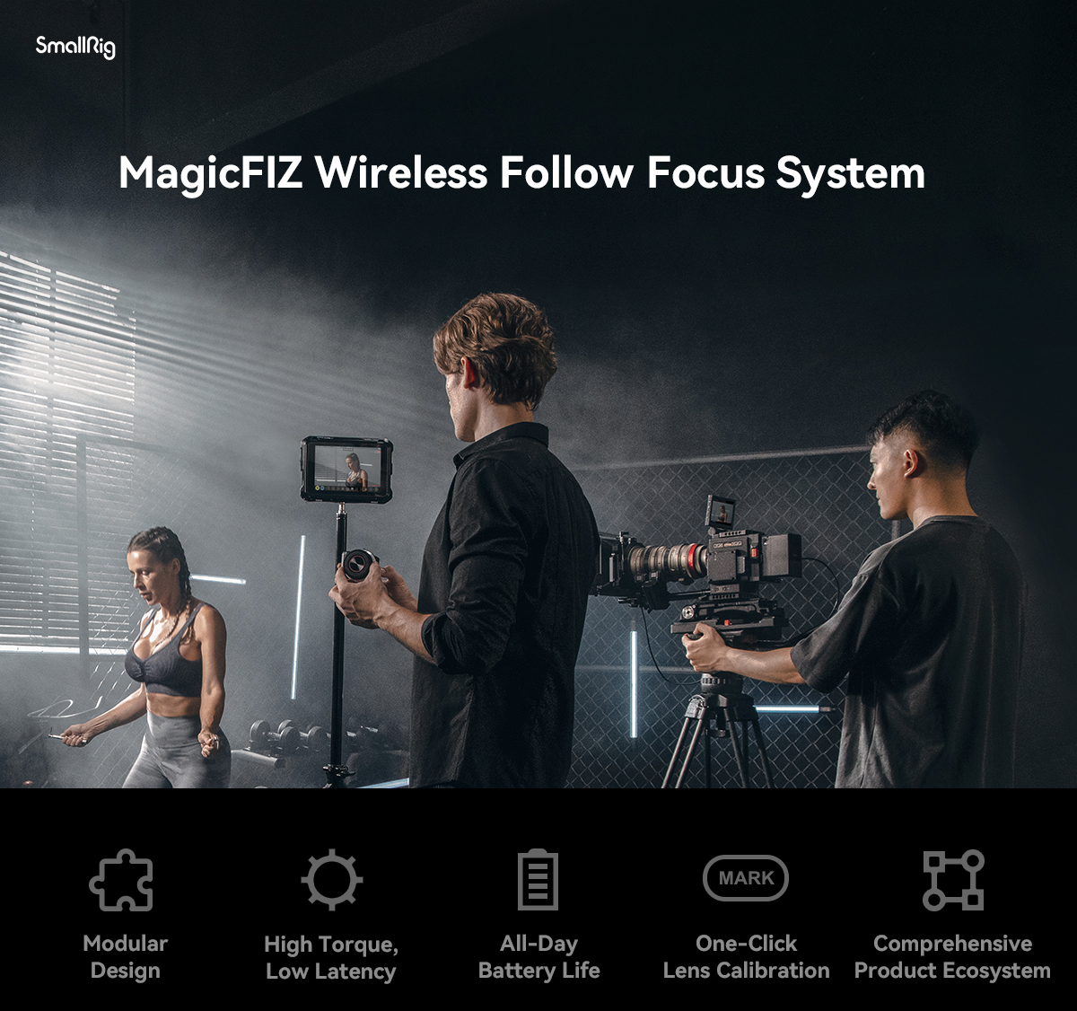 SmallRig MagicFIZ Wireless Follow Focus Basic Kit - 3781