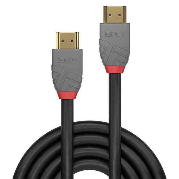 Lindy 2m High Speed Hdmi Cable, Anthra Line - 36963