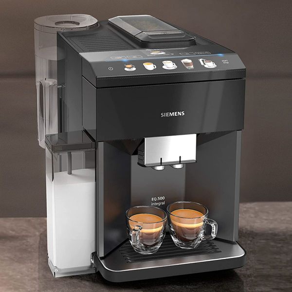 Siemens Fully Automatic Coffee Machine EQ500, Black - TQ505GB9