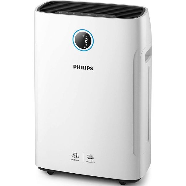 Philips Air Purifier With Humidifier, White - AC2729/90