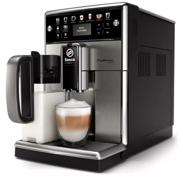 Philips Super-Automatic Espresso Machine, Black and Silver - SM5573/10