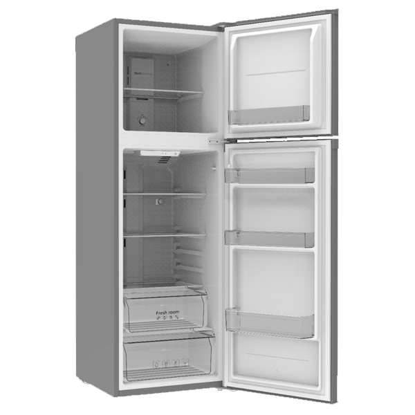 Terim Top Freezer Refrigerator 400L, Silver - TERR400SS