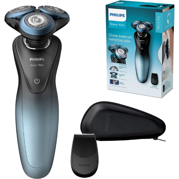Philips Wet and Dry Electric, Shaver series 7000, Black - S7930/16