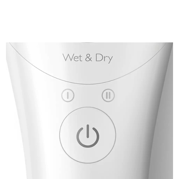 Philips Wet & Dry Epilator, White - BRE605/00
