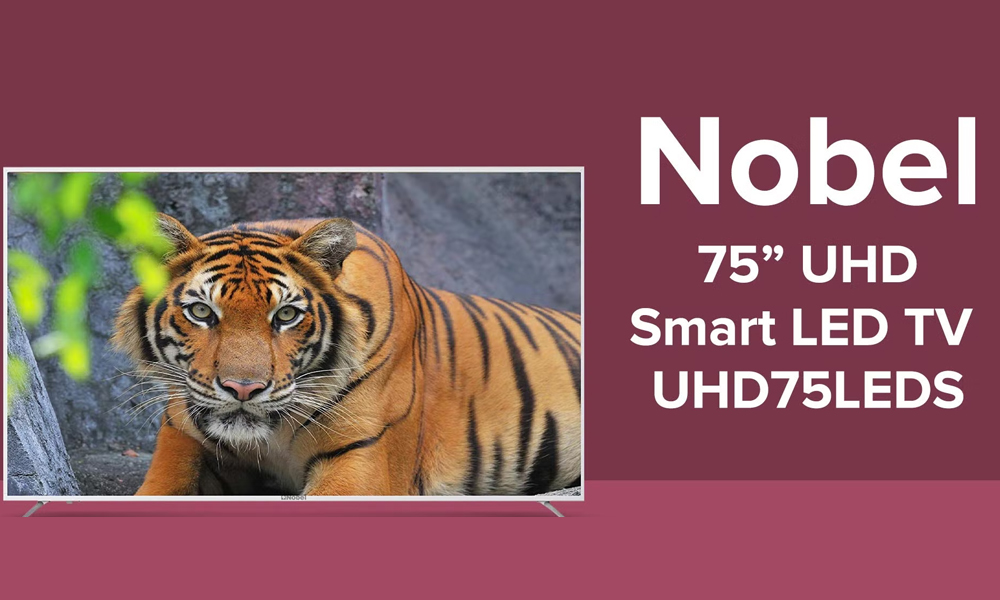 Nobel UHD75LEDS | 75 Inch 4K UHD Smart LED TV