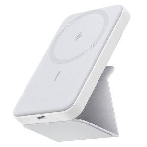 Anker 622 5000mAh Foldable Magnetic Wireless Power Bank White - A1611H21