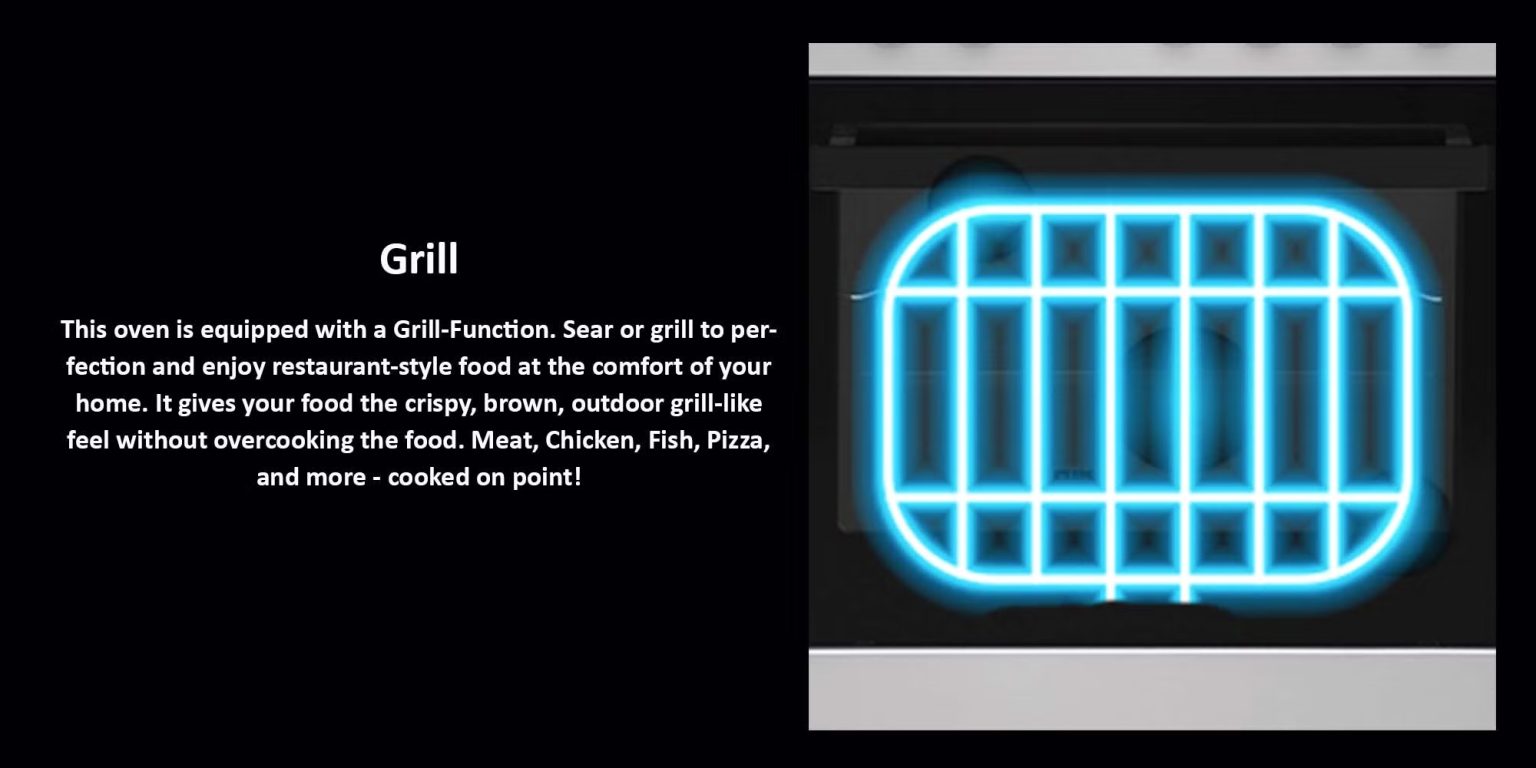 Nikai U6069FS 4 Burner Gas Cooker 60 x 60 cm PLUGnPOINT