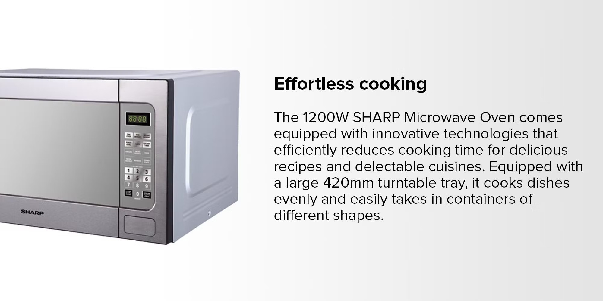 Sharp R-562CT | Sharp Microwave Oven Solo