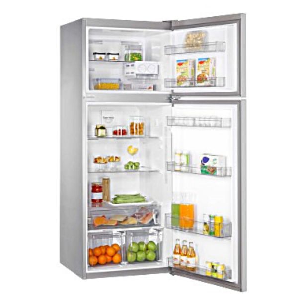 Vestel Double Door Refrigerator 250 L, Silver - RM400TF3M-BG