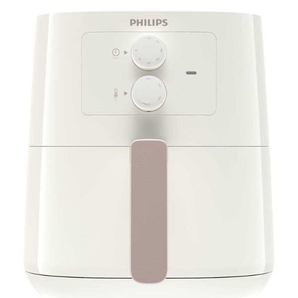 Philips Airfryer Essential with Rapid Air Technology, White and Rose Gold - HD9200/21