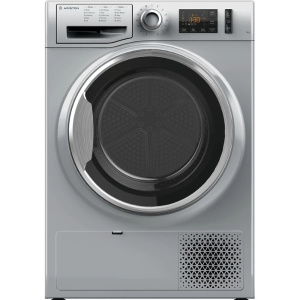 Ariston 9Kg Dryer Front Loading Washing Machine, Silver - NTM119X1SBXGCC