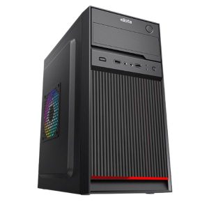 Elista Computer Cabinet, Black - IT-107 WITH SMPS