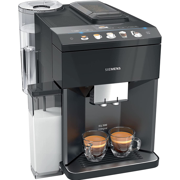 Siemens Fully Automatic Coffee Machine EQ500, Black - TQ505GB9
