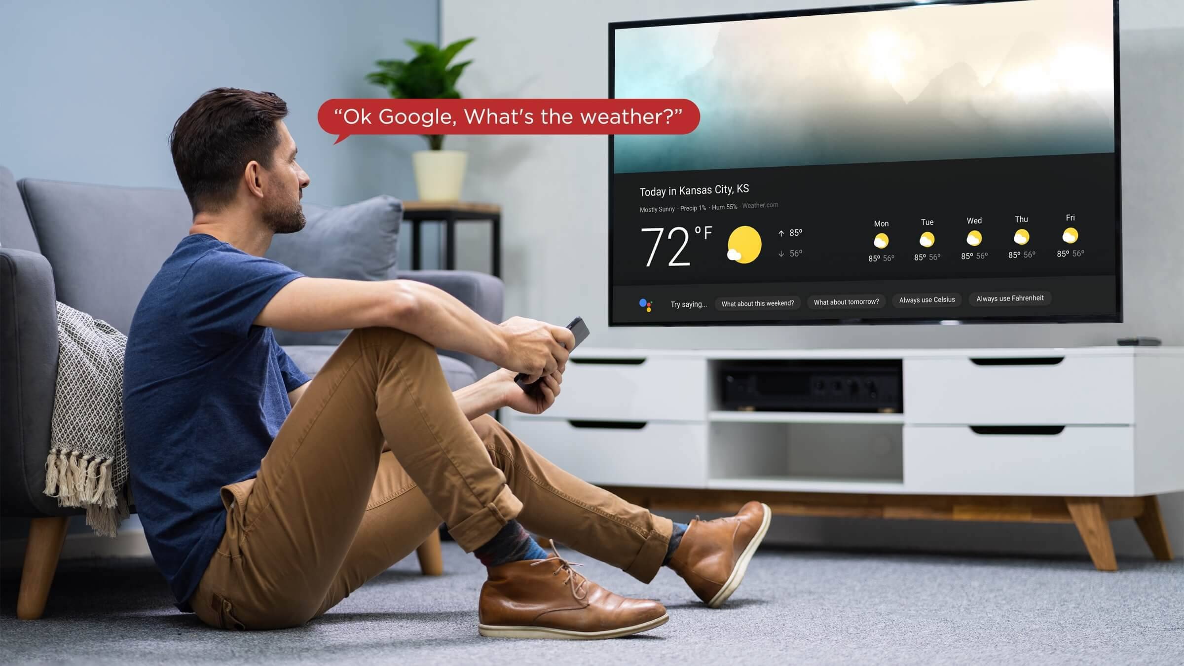 TCL 85P735 | 85 Inch 4k Google Smart TV 