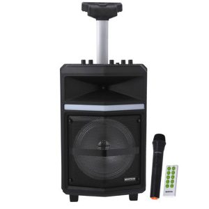 Krypton Portable Professional Rechargeable Speaker, Black - KNMS5393