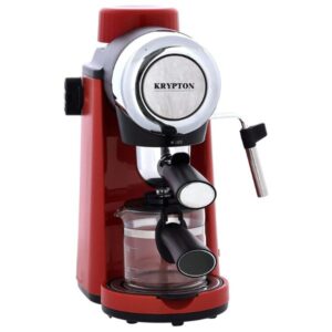 Krypton Espresso Coffee Machine, Red - KNCM6319