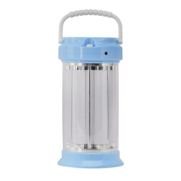 Krypton Rechargeable LED Emergency Lantern, White and Blue - KNE5176