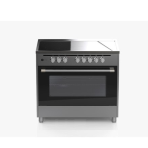 Afra Free Standing Electrical Cooking Range 110L 90x60 cm, Stainless Steel - AF-90SPSS