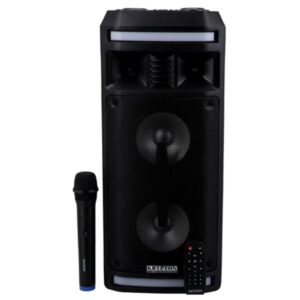 Krypton Rechargeable Professional Speaker, Black - KNMS5196
