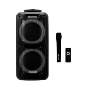 Krypton Portable and Rechargeable Professional Speaker, Black - KNMS5201