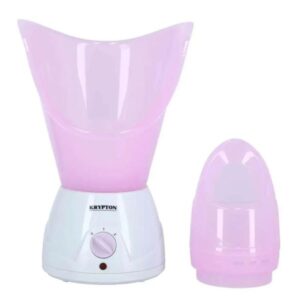 Krypton Facial Steamer 3 Setting, White and Pink - KNFS6236