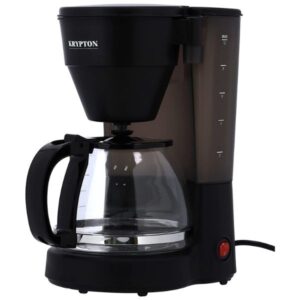 Krypton 1.25L Filter Coffee Machine 600W, Black - KNCM6232