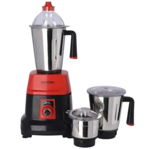 Krypton 3 in 1 Mixer Grinder, Red and Black - KNB6192