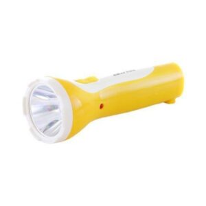 Krypton Hyper Bright Torch Light Built-in Rechargeable Battery, Yellow - KNFL5006