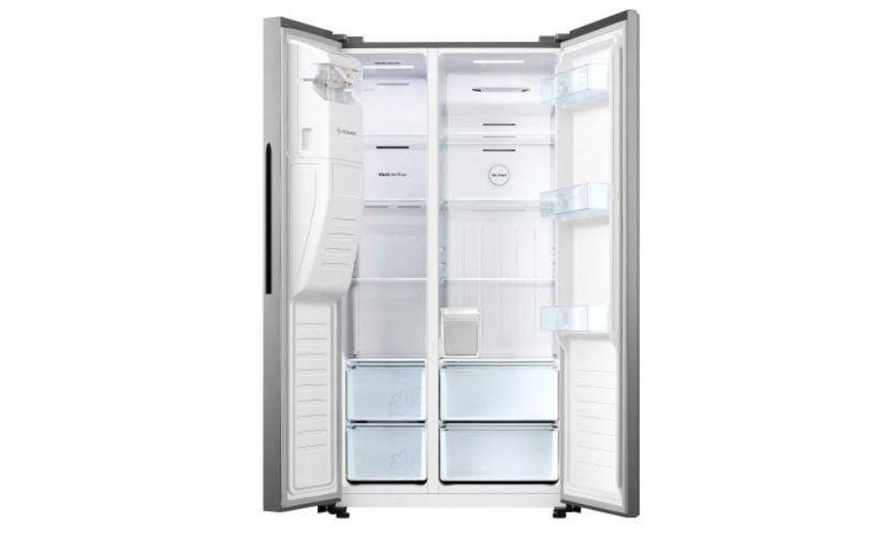 Hoover HSB-H508-WS | 508 L Side-by-Side Refrigerator