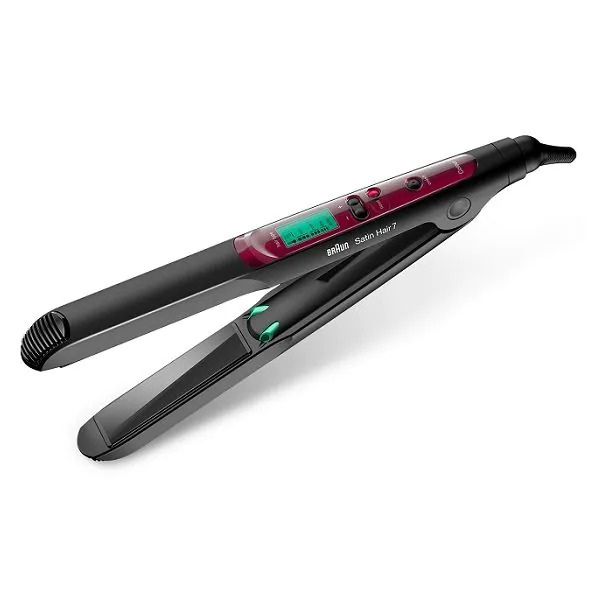 pion geroosterd brood machine Braun Satin Hair 7 Hair Straightener With Color Saver And IONTEC  Technology, Red and Black – ST750 - PLUGnPOINT - The Marketplace