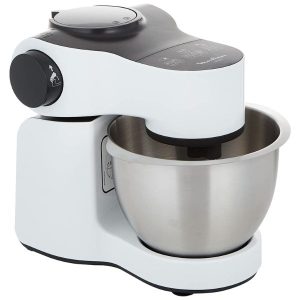 Moulinex Wizzo Kitchen Machine 4 Liter Bowl Capacity, White - QA311127