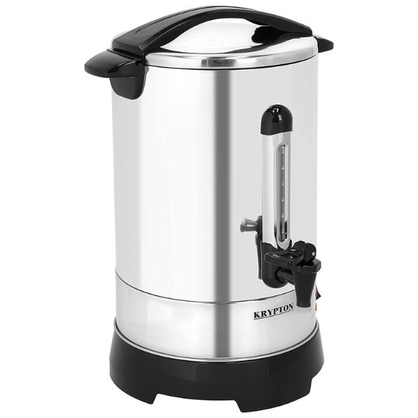 Krypton Stainless Steel Electric Kettle with 15L Capacity, Silver - KNK6324
