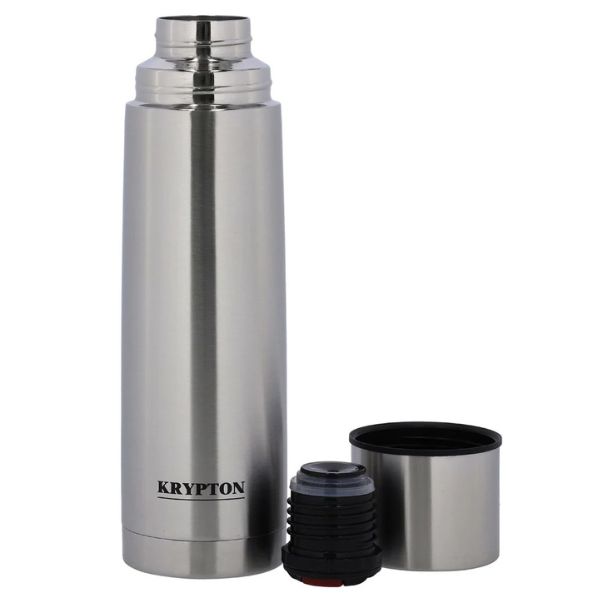 Krypton 500ML Stainless Steel Vacuum Flask, Silver - KNVF6285