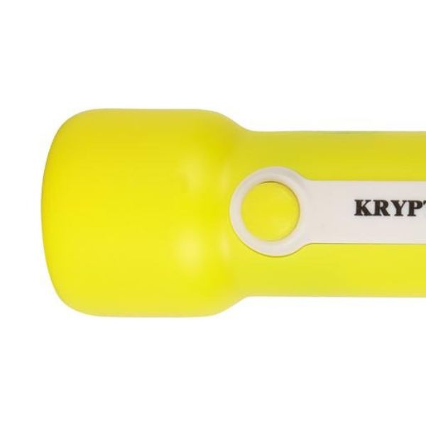Krypton Rechargeable Flashlight, Yellow - KNFL5009