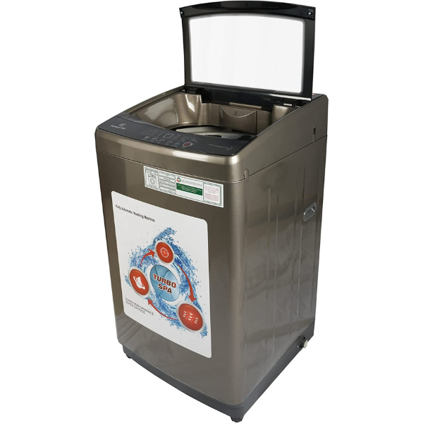 Afra 9kg Top Load Washing Machine, Metallic - AF-8145WMWT
