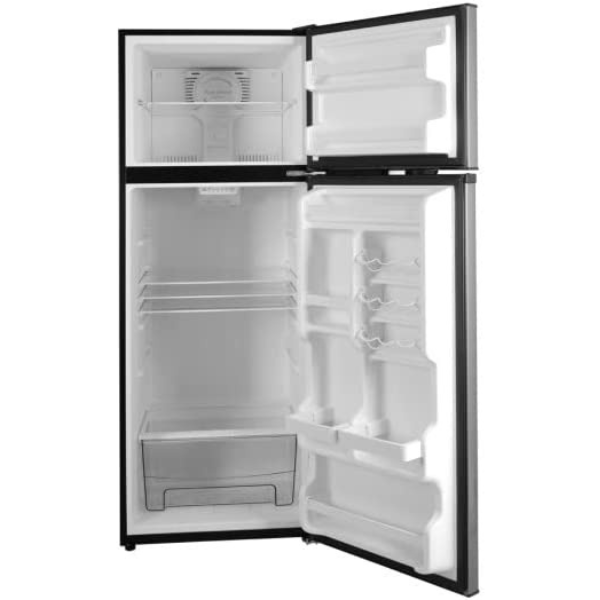 Afra Double Door Refrigerator 340L No Frost, Silver - AF-3400RFSS