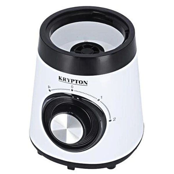 Krypton 2-In-1 Multifunctional Blender 1.5L 500W, White and Black - KNB5315