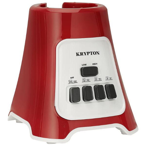 Krypton 3-in-1 Blender 6 Speed Selection 400W Motor, White and Red - KNB6291