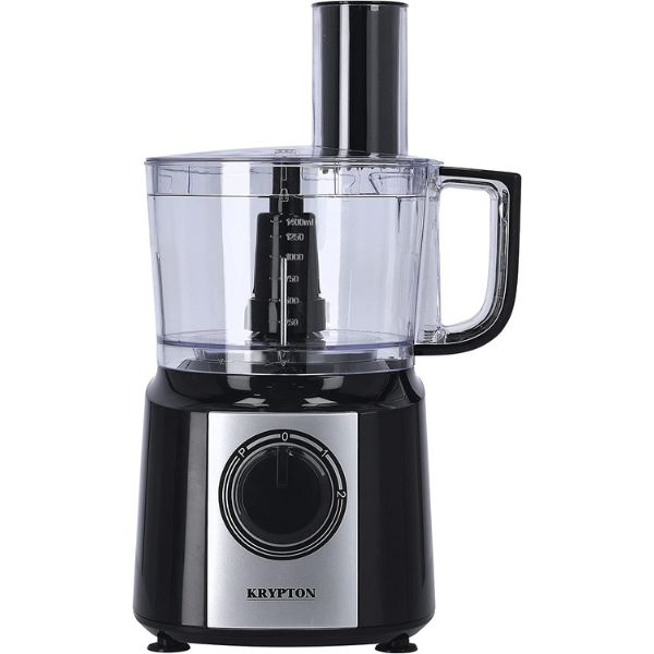 Krypton 10 In 1 Food Processor 800W 2 Speed with Pulse, Black - KNFP6239