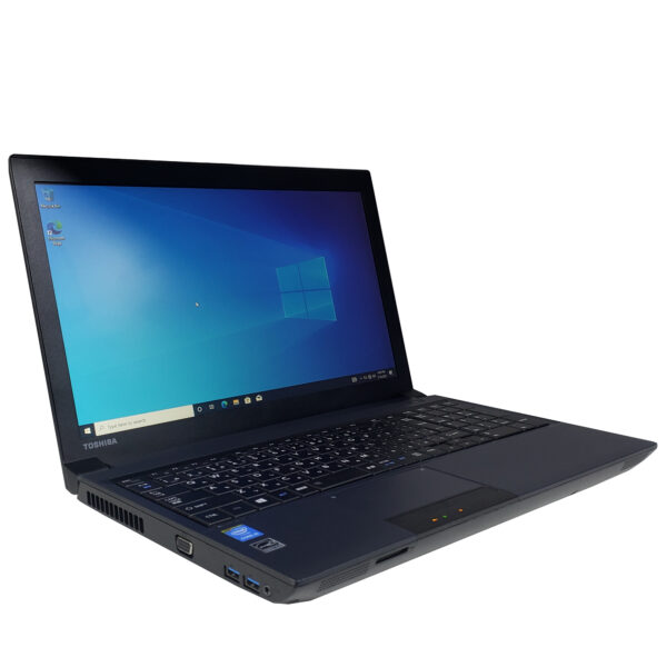 Toshiba Dynabook Lifebook B554/U, i5-4310M, 2.3GHZ, 8GB Ram, 500GB HDD, Intel HD Graphics 520, 15.6, Eng/Jap Kb, Black (Refurbished) - PB554UBM4R7AA81
